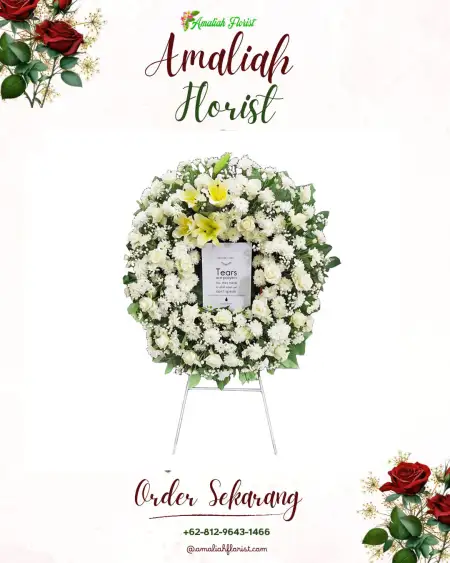 Krans Bunga Duka Sidangresmi